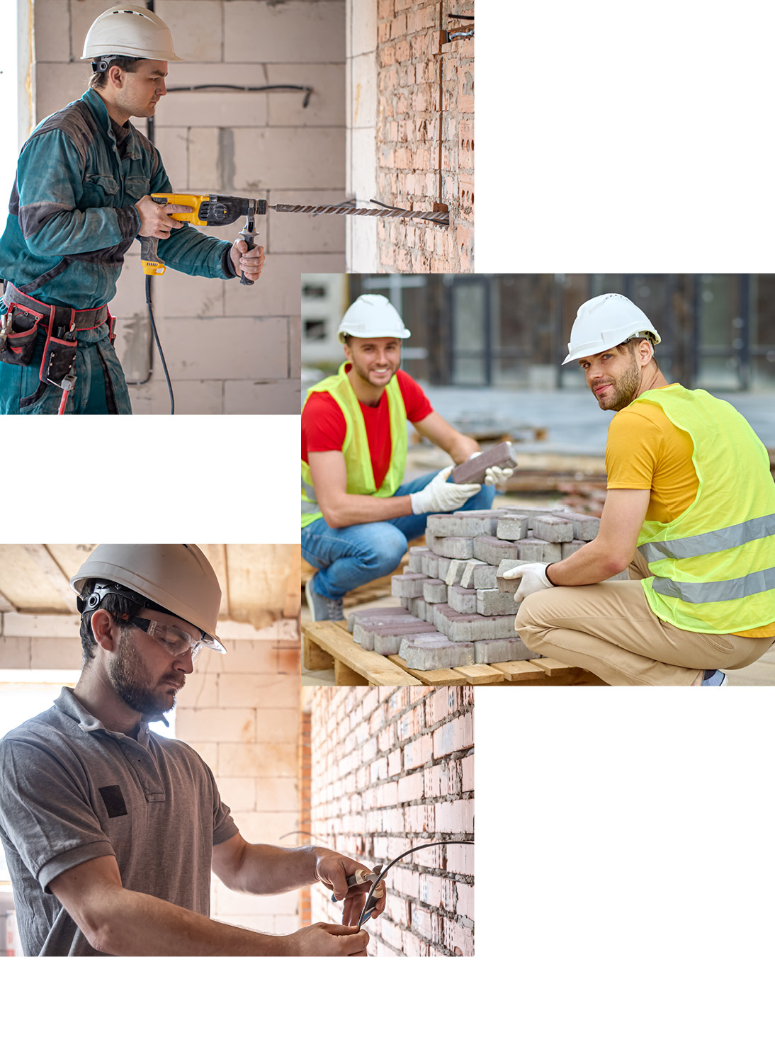 CONSTRUCTION 3 X FILLER IMAGES Construction - Jobs