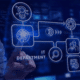 Digital illustration of IT project management workflow, representing staffing solutions for high demand during year-end IT projects.